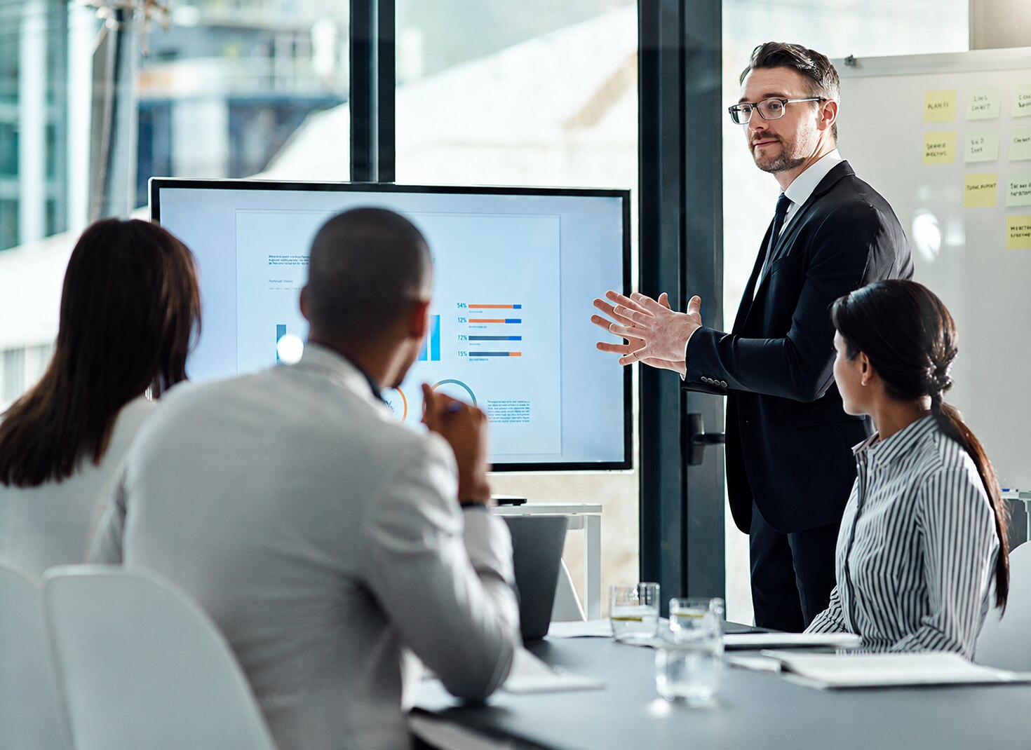 A custom training session for an organization's team